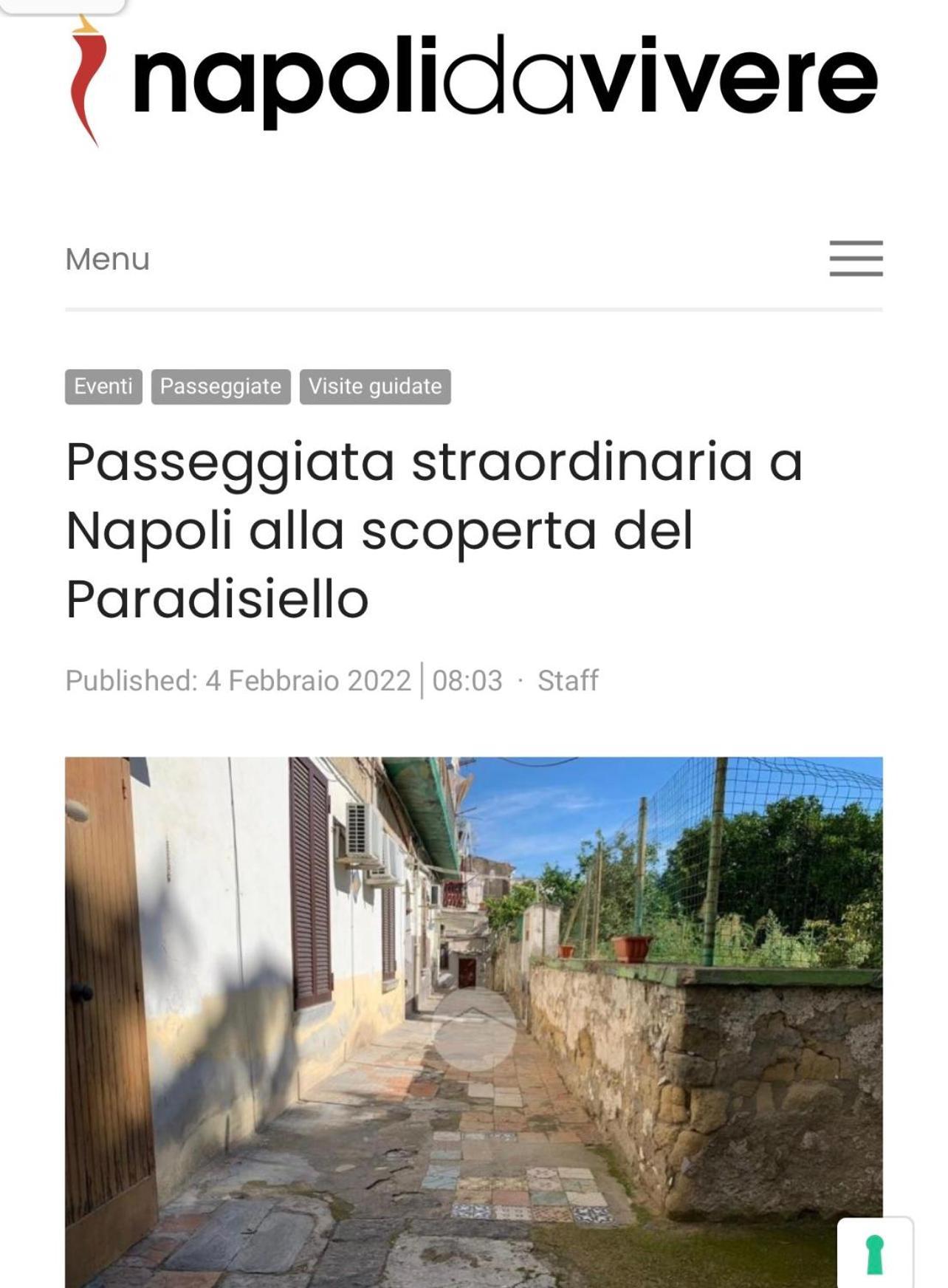 L'Oasi Di Luis Nápoles Exterior foto